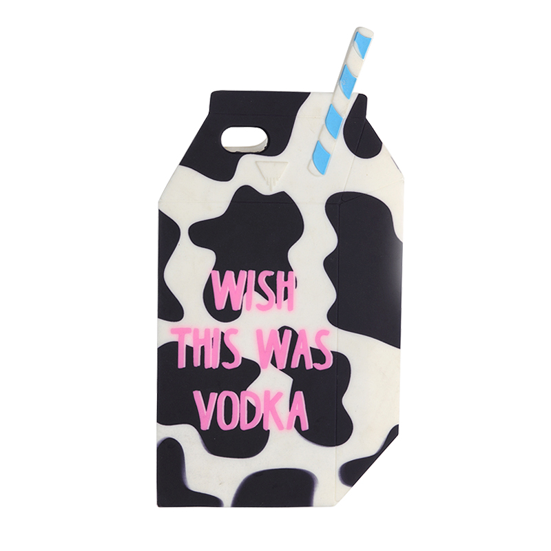vivo硅胶手机保护壳，牛奶盒手机防摔套-硅胶套